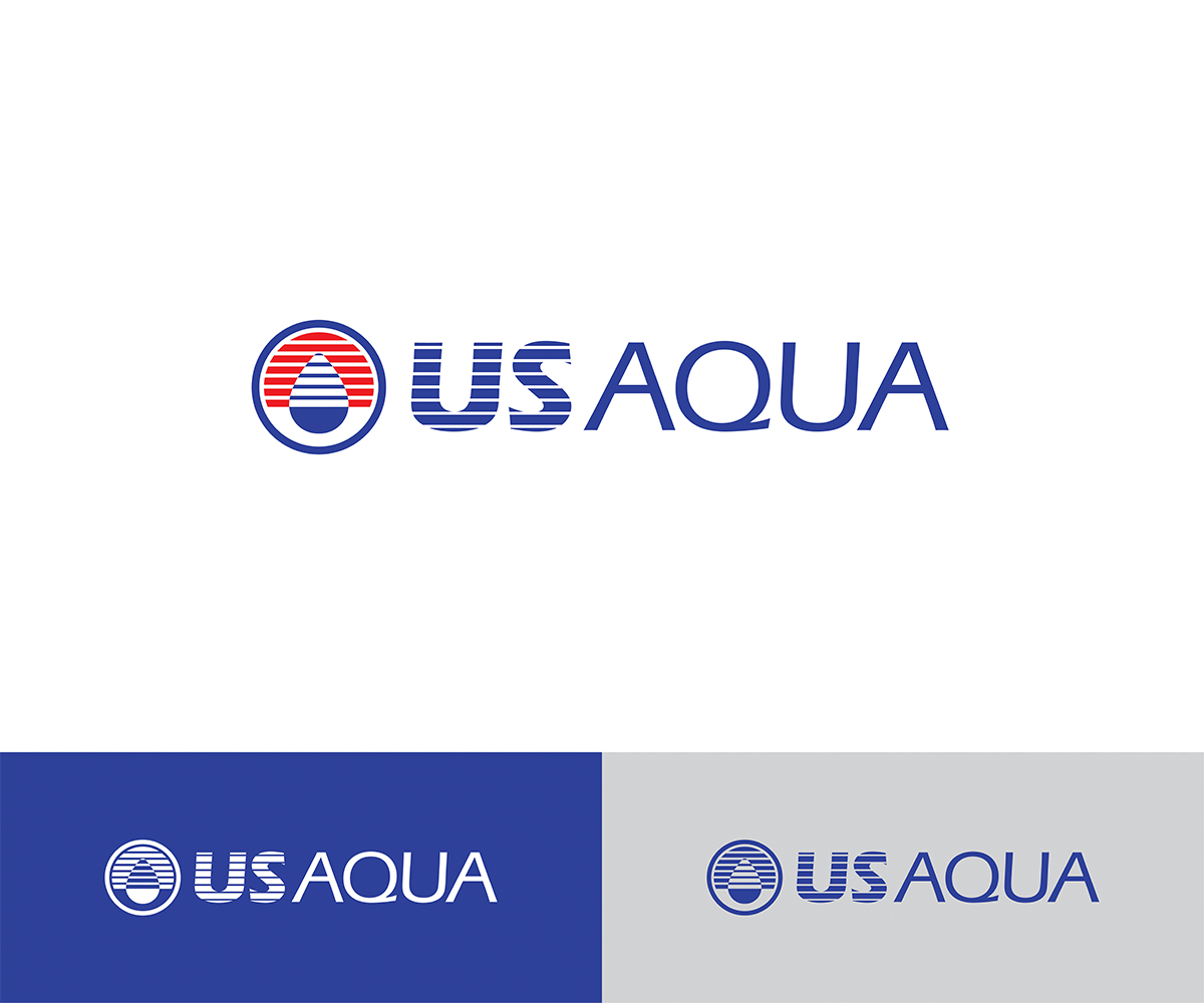 Logo Design by black panda for US Aqua | Design #15853786
