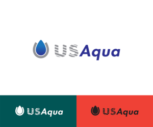 Logo Design by black panda for US Aqua | Design: #15867693