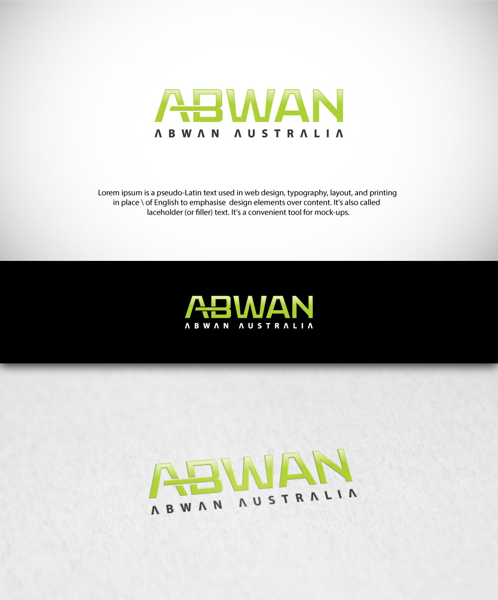 Logo Design by Kingdom Vision for Abwan NDT Enterprises Pty Ltd | Design #15863683