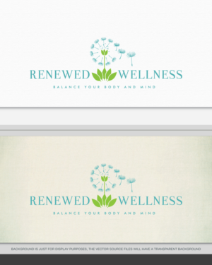 Renewed Wellness / Bringing Balance to Your Body and Mind | Logo Design by AD-X