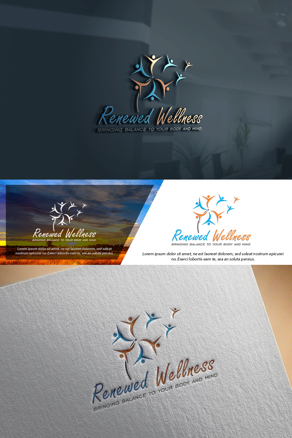 Diseño de Logo por damian para Renewed Wellness | Diseño #15817027