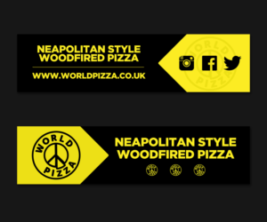 Diseño de Señalética por Designers Hub para World Pizza Limited | Diseño: #15857481
