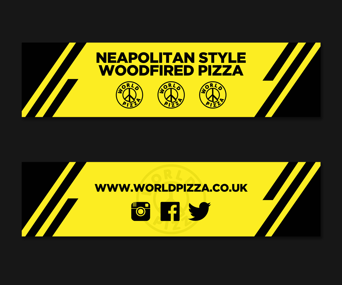 Diseño de Señalética por Designers Hub para World Pizza Limited | Diseño #15857528