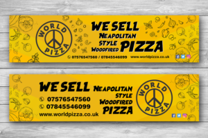 Diseño de Señalética por ecorokerz para World Pizza Limited | Diseño: #15819239