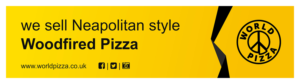 World Pizza gazebo signage project. | Signage Design by D Creative