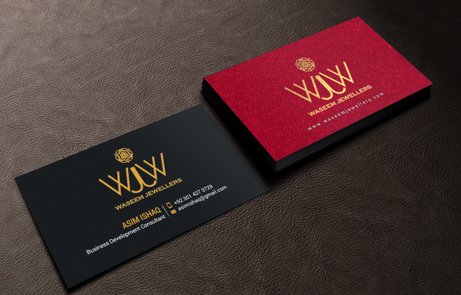 Stationery Design by chandrayaan.creative for Waseem Jewellers | Design #15880454
