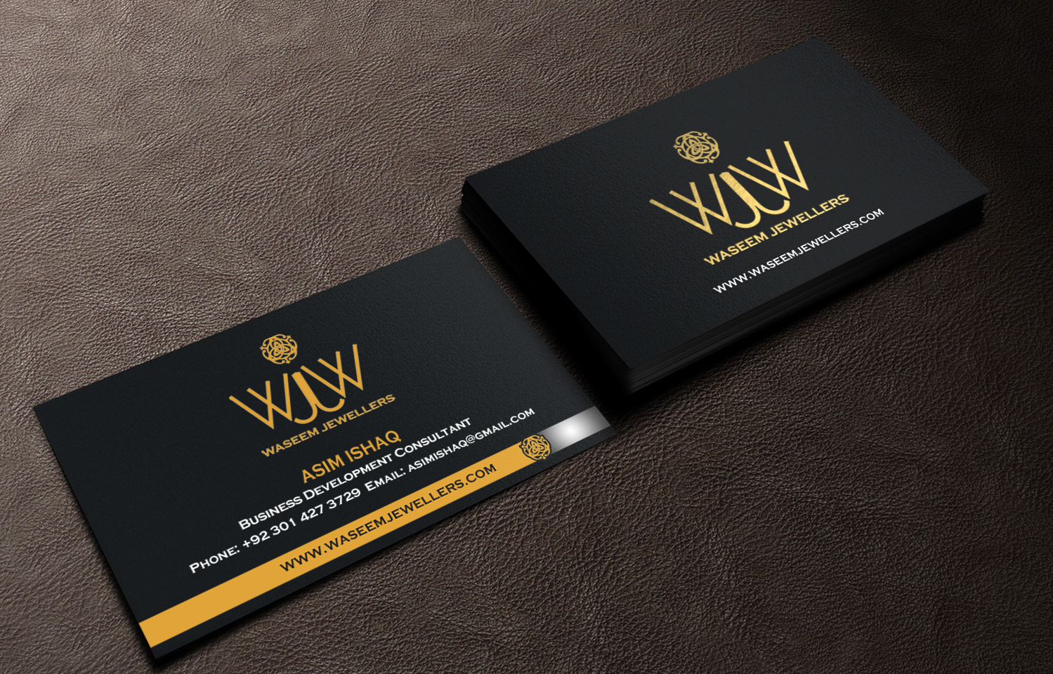Stationery Design by chandrayaan.creative for Waseem Jewellers | Design #15880455