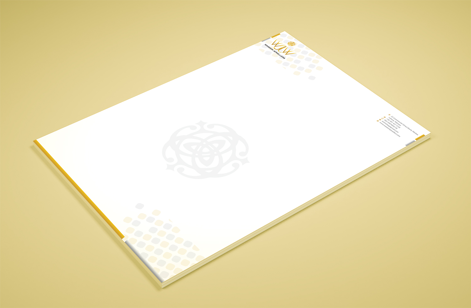 Design de Papeterie par Petter Goms pour Waseem Jewellers | Design #15859831