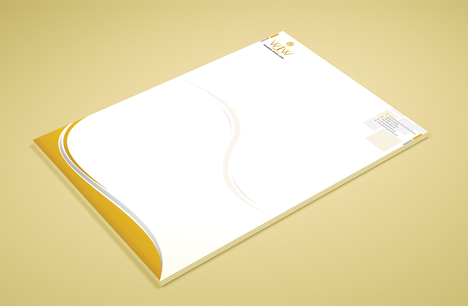 Design de Papeterie par Petter Goms pour Waseem Jewellers | Design #15859858