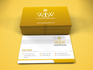 Design de Papeterie par Petter Goms pour Waseem Jewellers | Design : #15866935