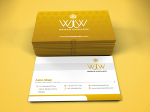 Design de Papeterie par Petter Goms pour Waseem Jewellers | Design : #15867022