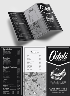Menu Design by Impressive Sol