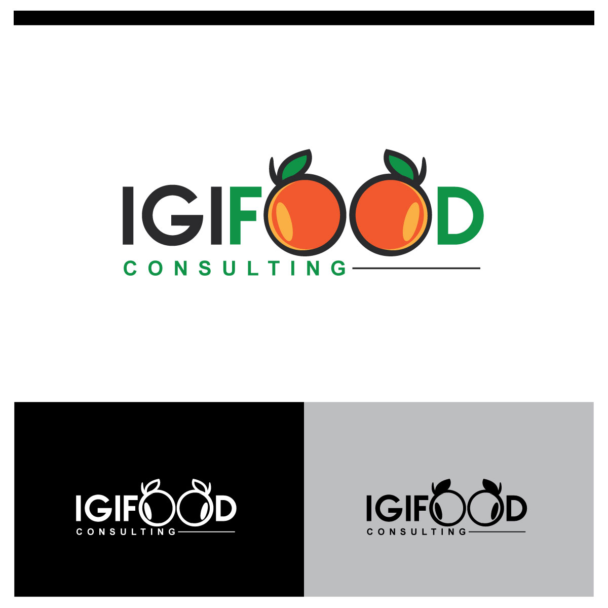 Logo Design by e-graphics for IGI Food Consulting LLC VATID9522001204 | Design #15863624
