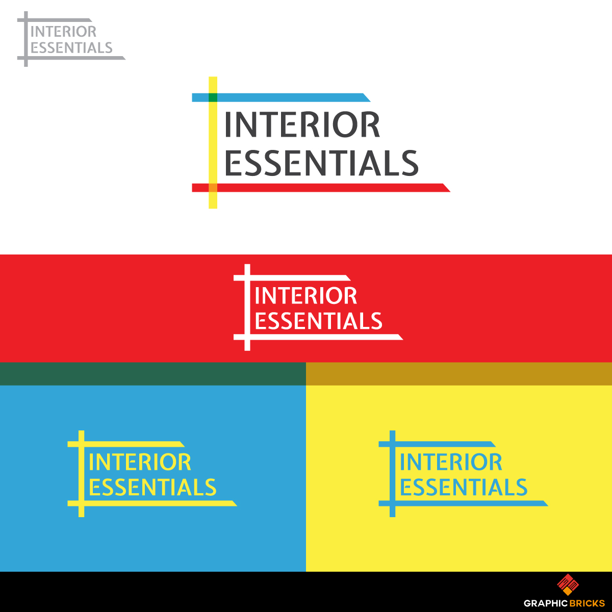 Logo Design by Graphic Bricks for B&B Blinds and Decor | Design #15819825