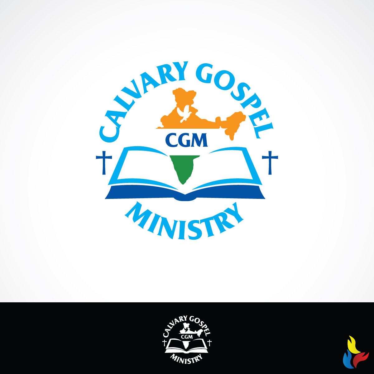 Logo Design by Kreative Fingers for Calvary Gospel Ministries | Design #15894096