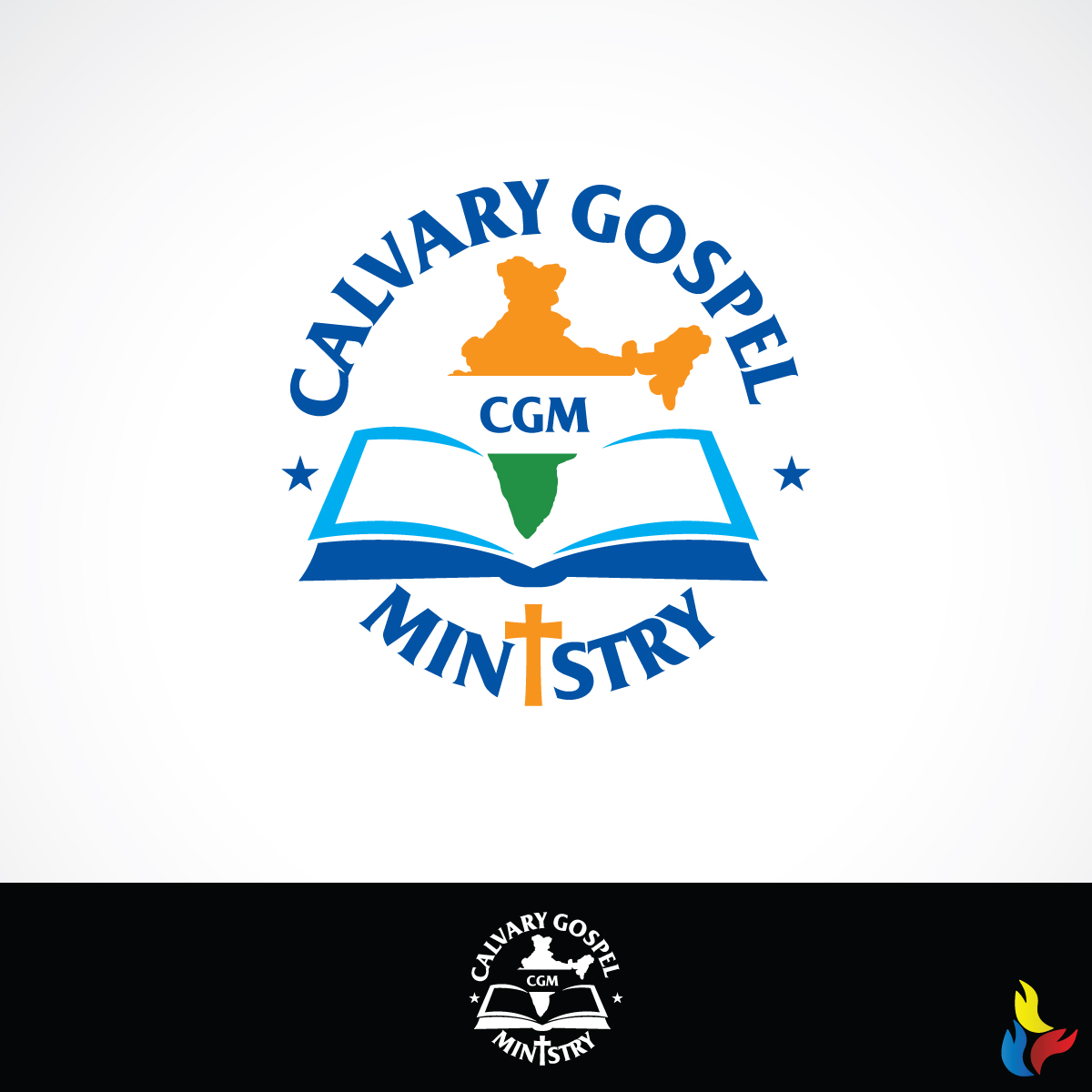 Logo Design by Kreative Fingers for Calvary Gospel Ministries | Design #15899838