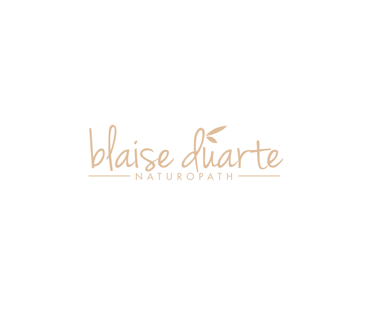Logo Design by Alien Cookie for Blaise Duarte Naturopath | Design #15826419