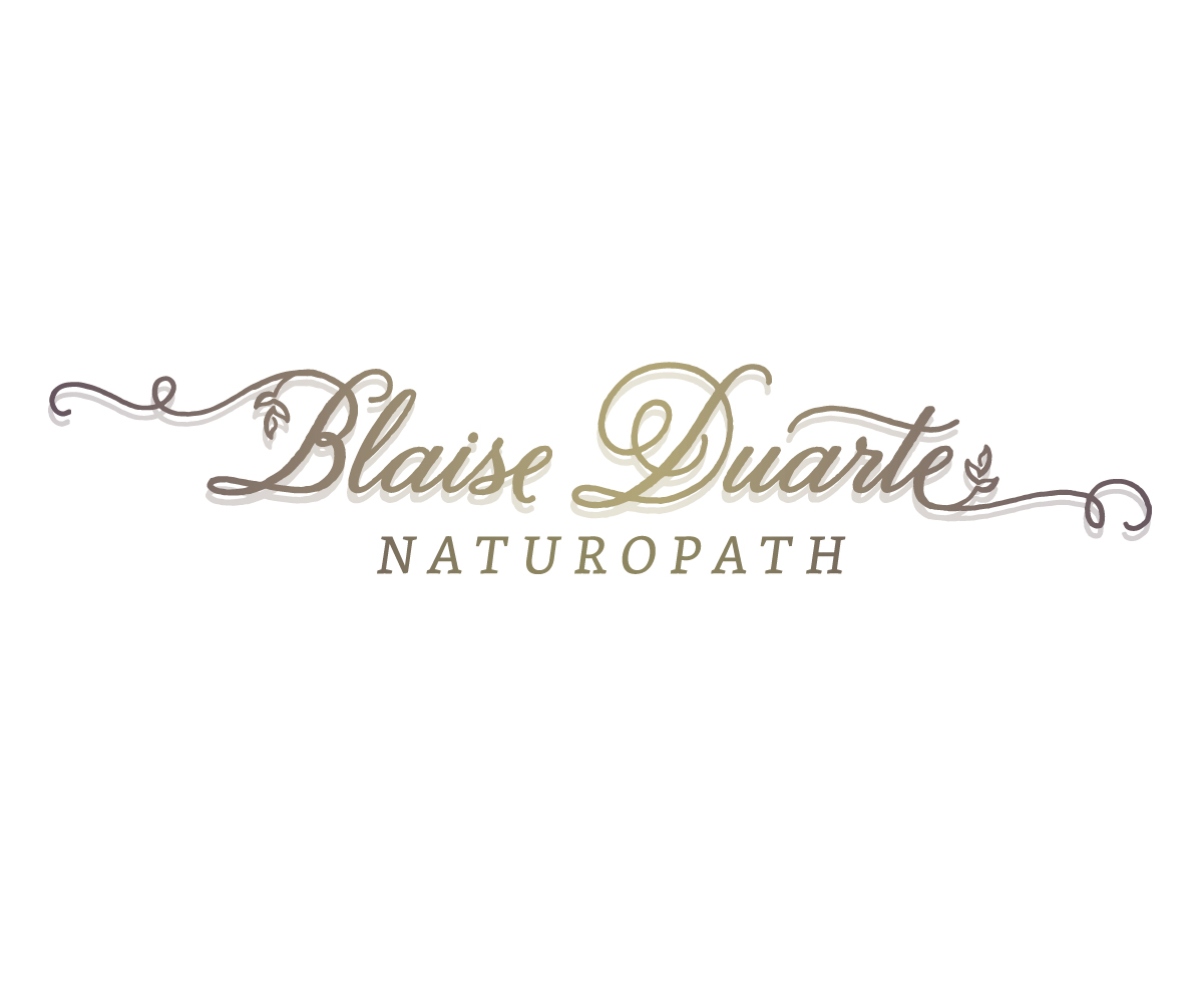 Logo Design by PeachyLaur for Blaise Duarte Naturopath | Design #15837011