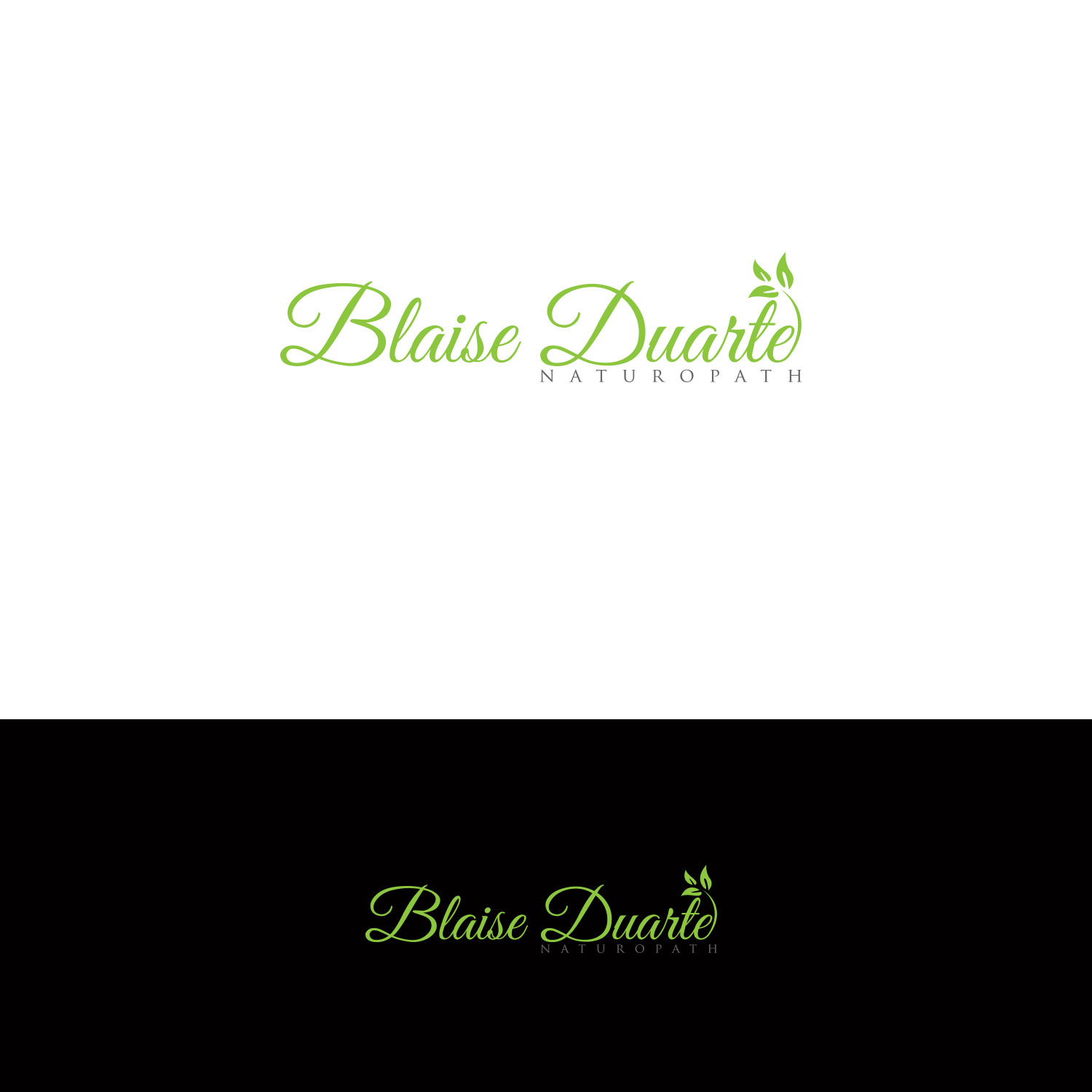 Logo-Design von DesignDUO für Blaise Duarte Naturopath | Design #15891486
