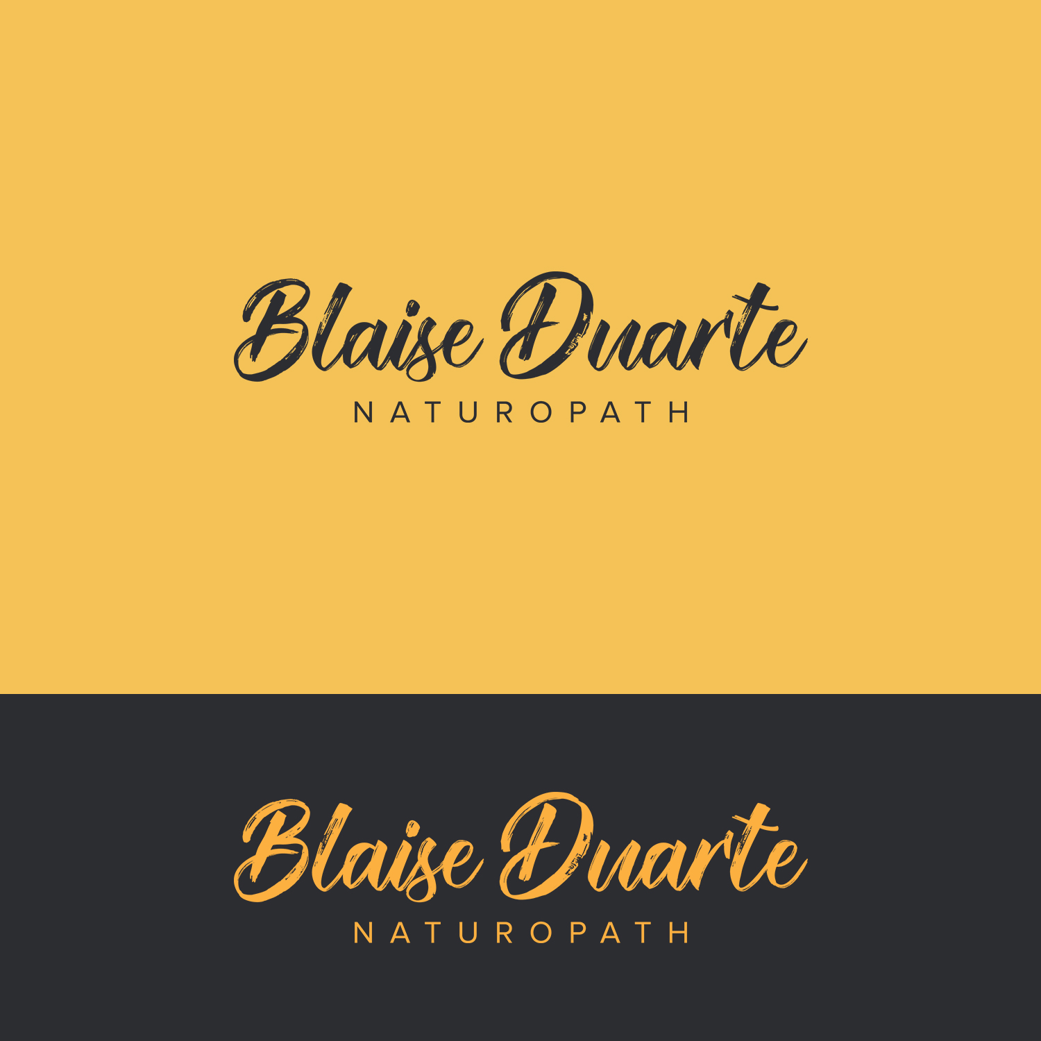 Logo Design by yhutomo for Blaise Duarte Naturopath | Design #15823008