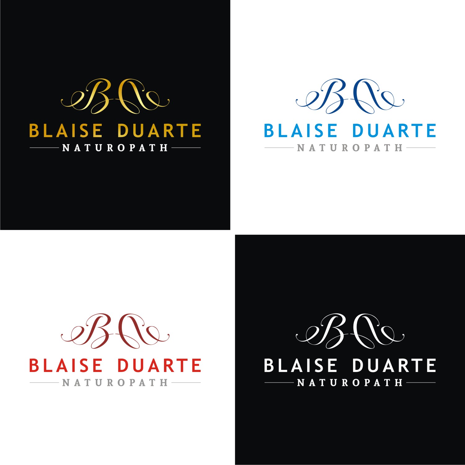 Logo Design by Ahsa_Design for Blaise Duarte Naturopath | Design #15819831