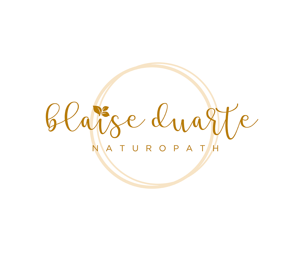Logo-Design von Jenny Ann für Blaise Duarte Naturopath | Design #15844940