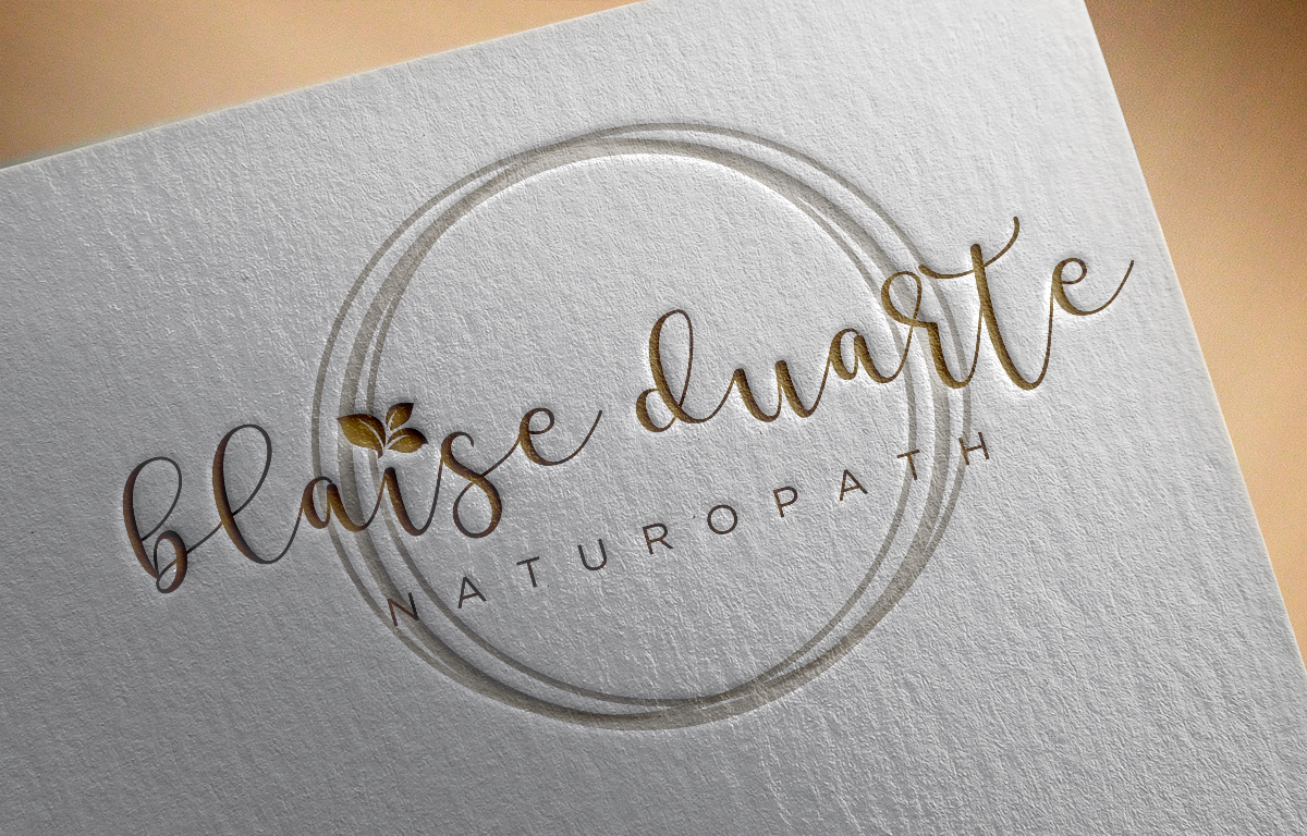 Logo Design by Jenny Ann for Blaise Duarte Naturopath | Design #15880447