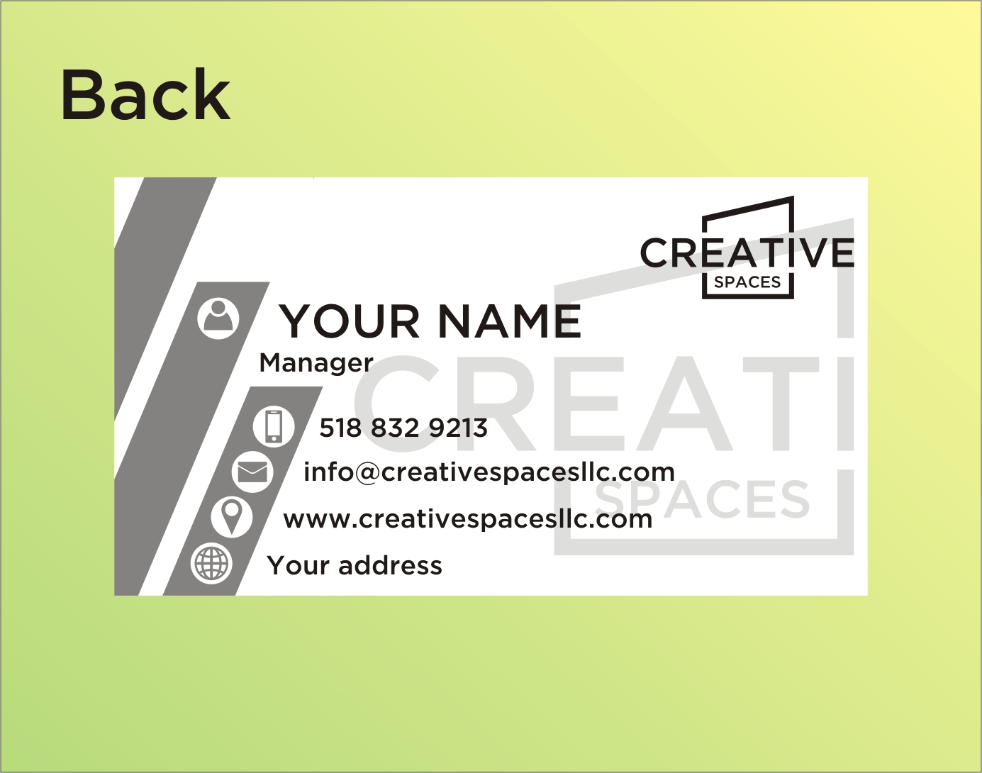 Logo Design by Rox Art Design for Creative Spaces II | Design #15913610