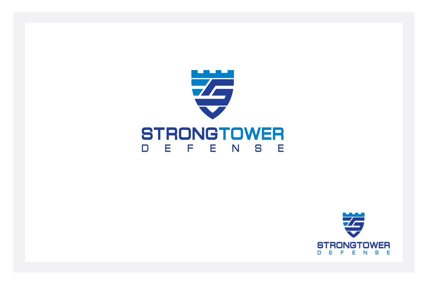 Logo Design by solidinto for Strongtower Defense | Design #15836262