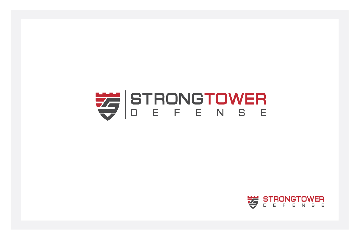 Logo Design by solidinto for Strongtower Defense | Design #15836267