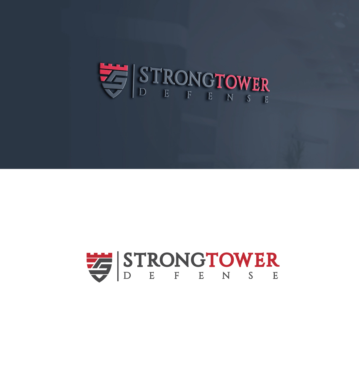 Logo Design by solidinto for Strongtower Defense | Design #15836311