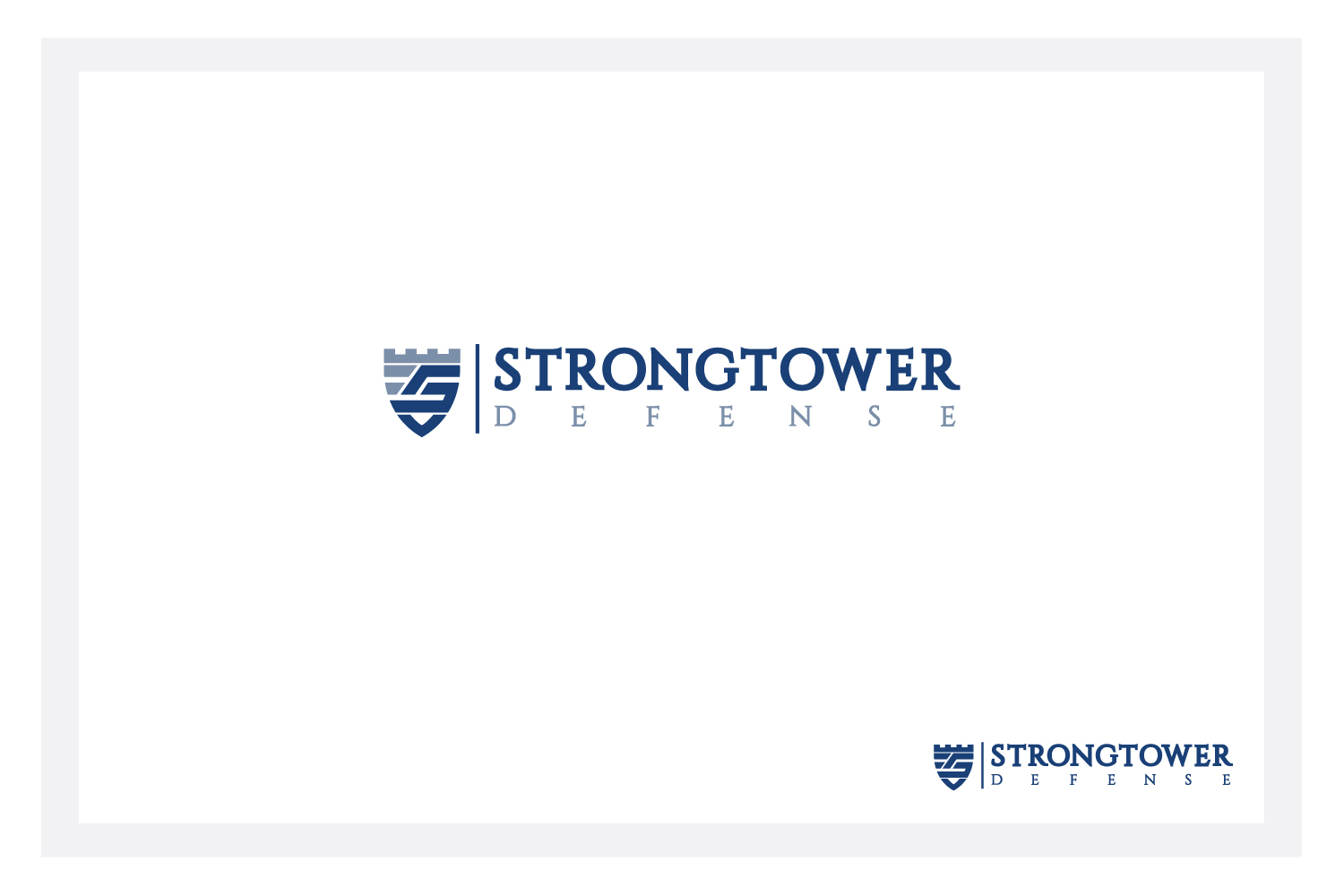 Logo Design by solidinto for Strongtower Defense | Design #15836313
