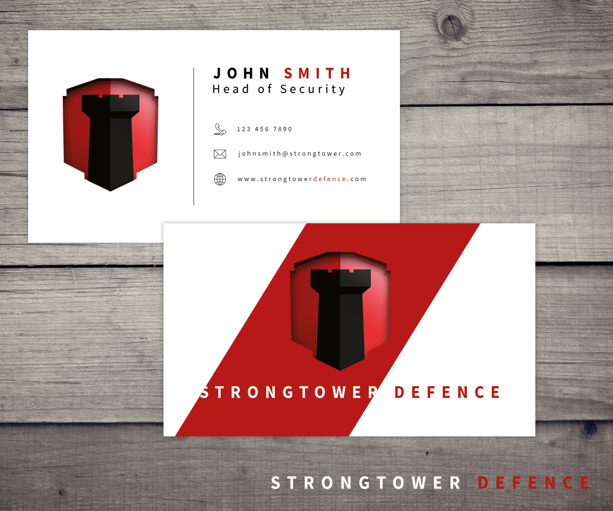 Logo Design by TeemuR for Strongtower Defense | Design #15904284