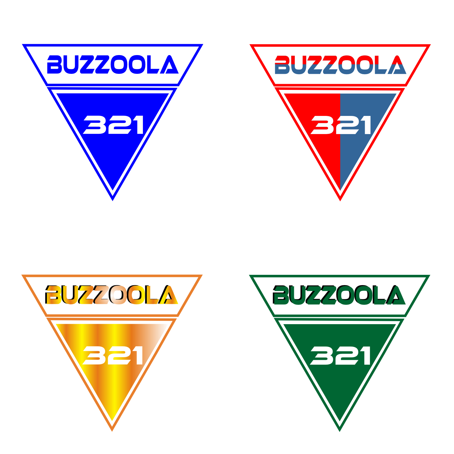 Modern, Conservative, Sporting Good Logo Design for Buzzoola 321 by ...