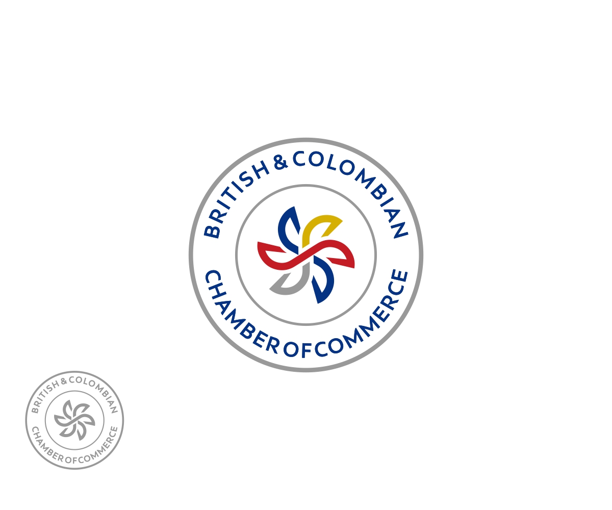 Logo Design by luiz otavio I DESIGN for British & Colombian Chamber of Commerce  | Design #16462544