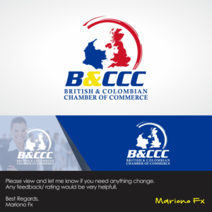 Logo Design by Mariono Fx for British & Colombian Chamber of Commerce  | Design: #15824321