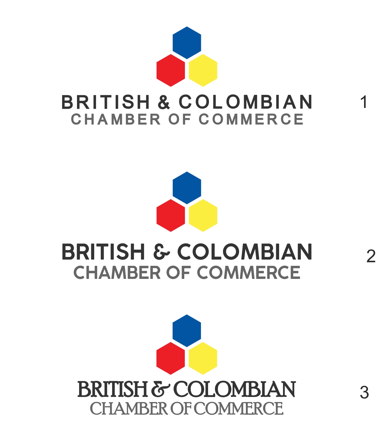 Logo Design by CarlosQ for British & Colombian Chamber of Commerce  | Design #15904225