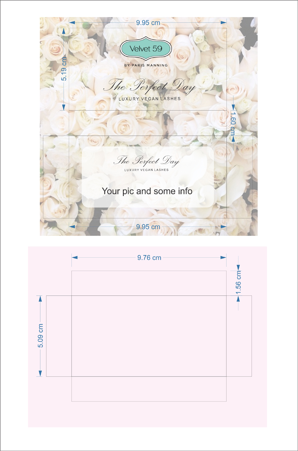 Diseño de Empaque por fumbh.designs para Velvet 59 by Paris Manning | Diseño #15908839