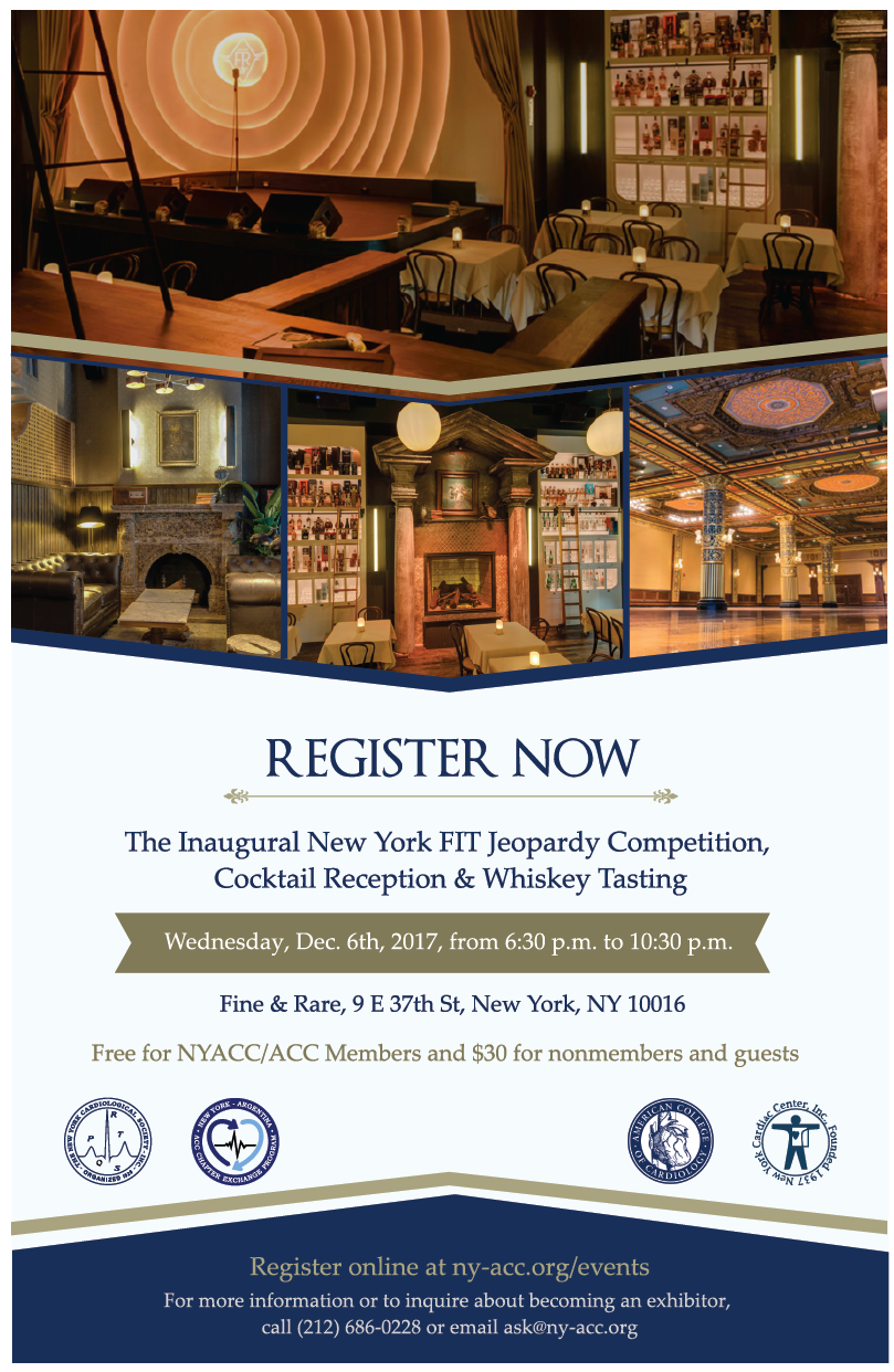 Flyer Design by alex989 for The New York Cardiological Society, Inc. | Design #15941409