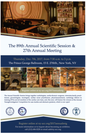 Flyer Design by alex989 for The New York Cardiological Society, Inc. | Design: #15941555