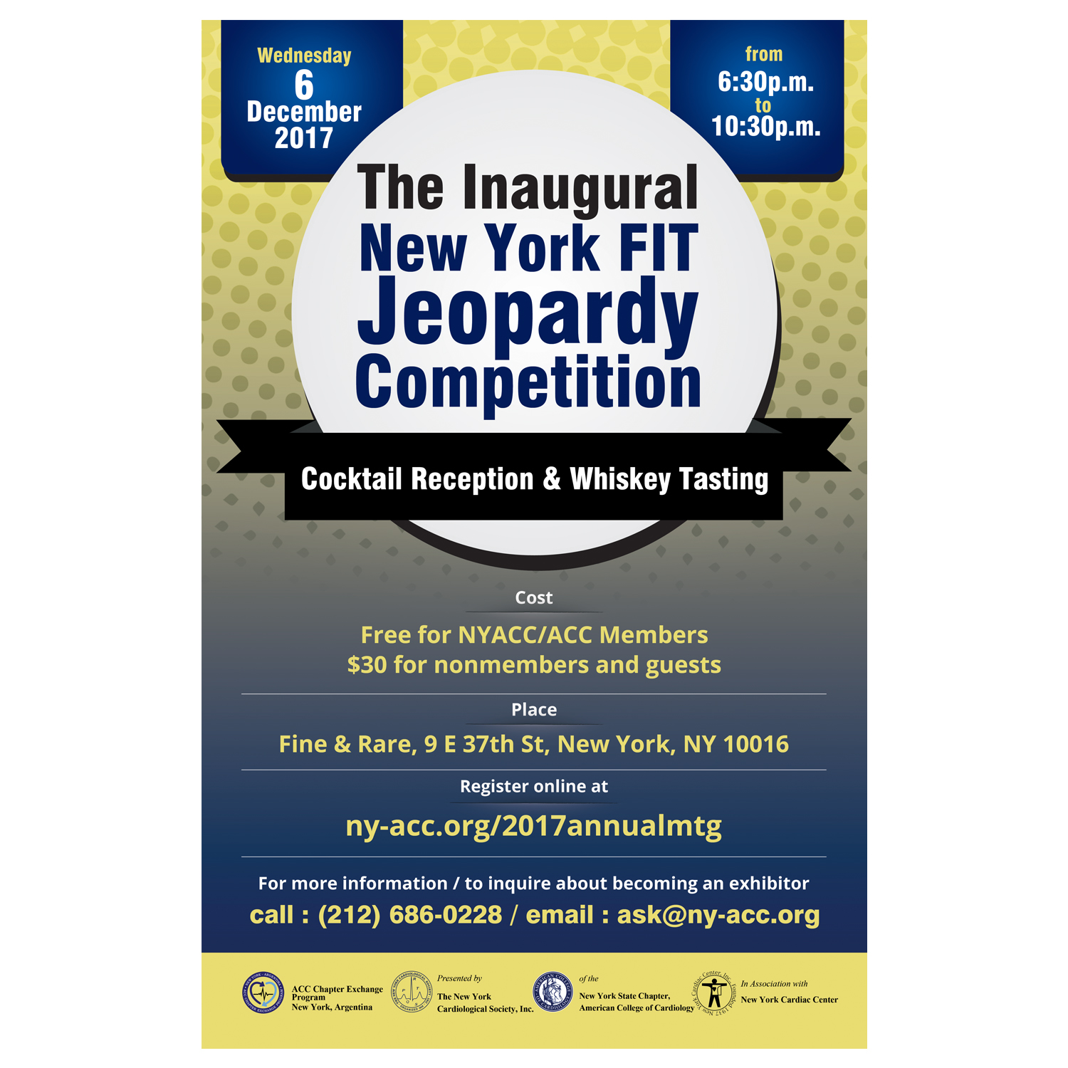 Flyer Design by paprikacreations for The New York Cardiological Society, Inc. | Design #15865567