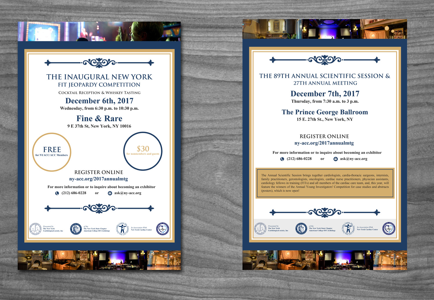 Flyer Design by debdesign for The New York Cardiological Society, Inc. | Design #15855865