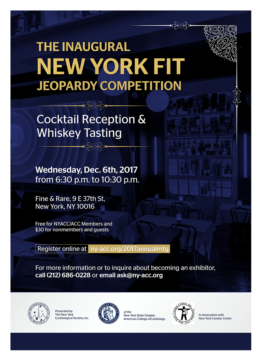 Design de Flyer par D Creative pour The New York Cardiological Society, Inc. | Design #15912418