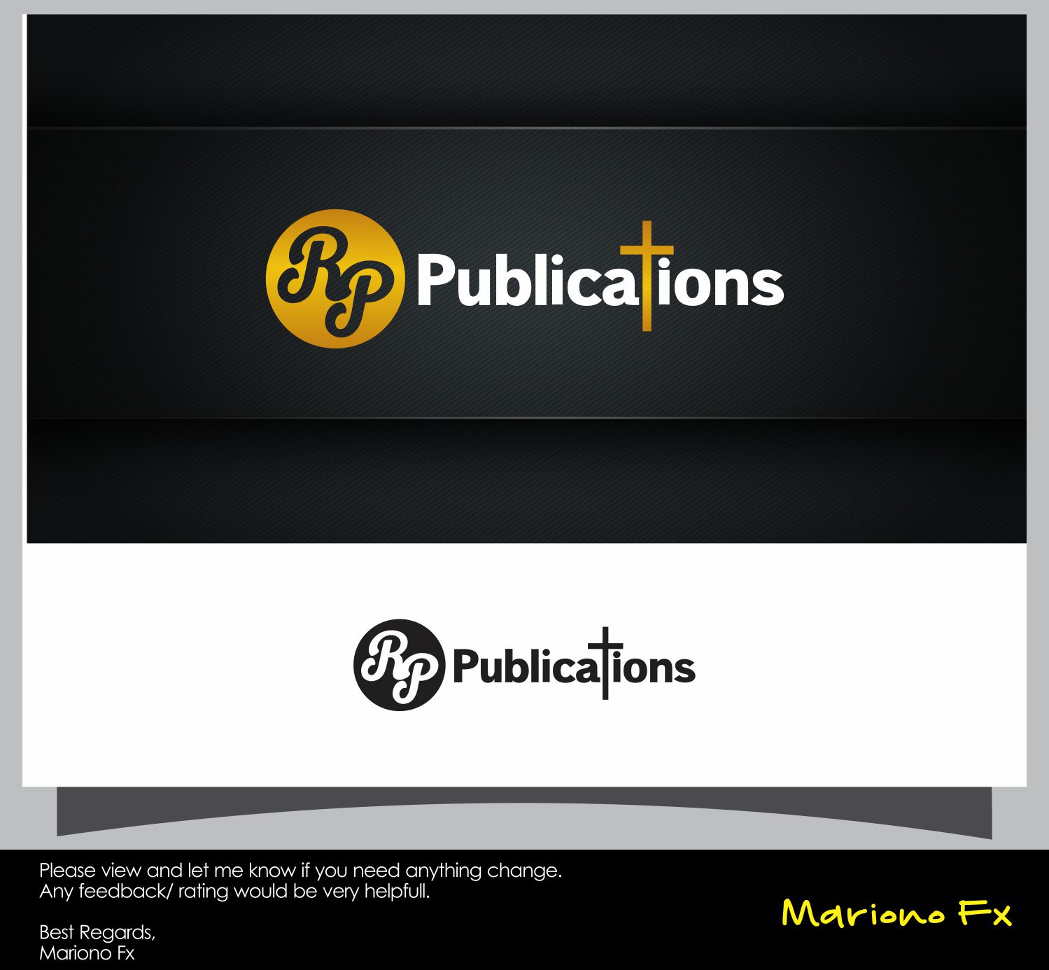 Logo Design by Mariono Fx for this project | Design #15818908