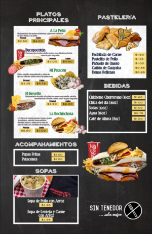 Menu Design by hema dhawan for this project | Design: #15893623