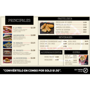 Menu Design by CatEyesStudio for this project | Design: #15901724
