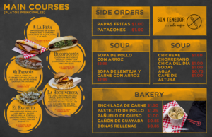 Menu Design by mrmrnjr for this project | Design: #15890397