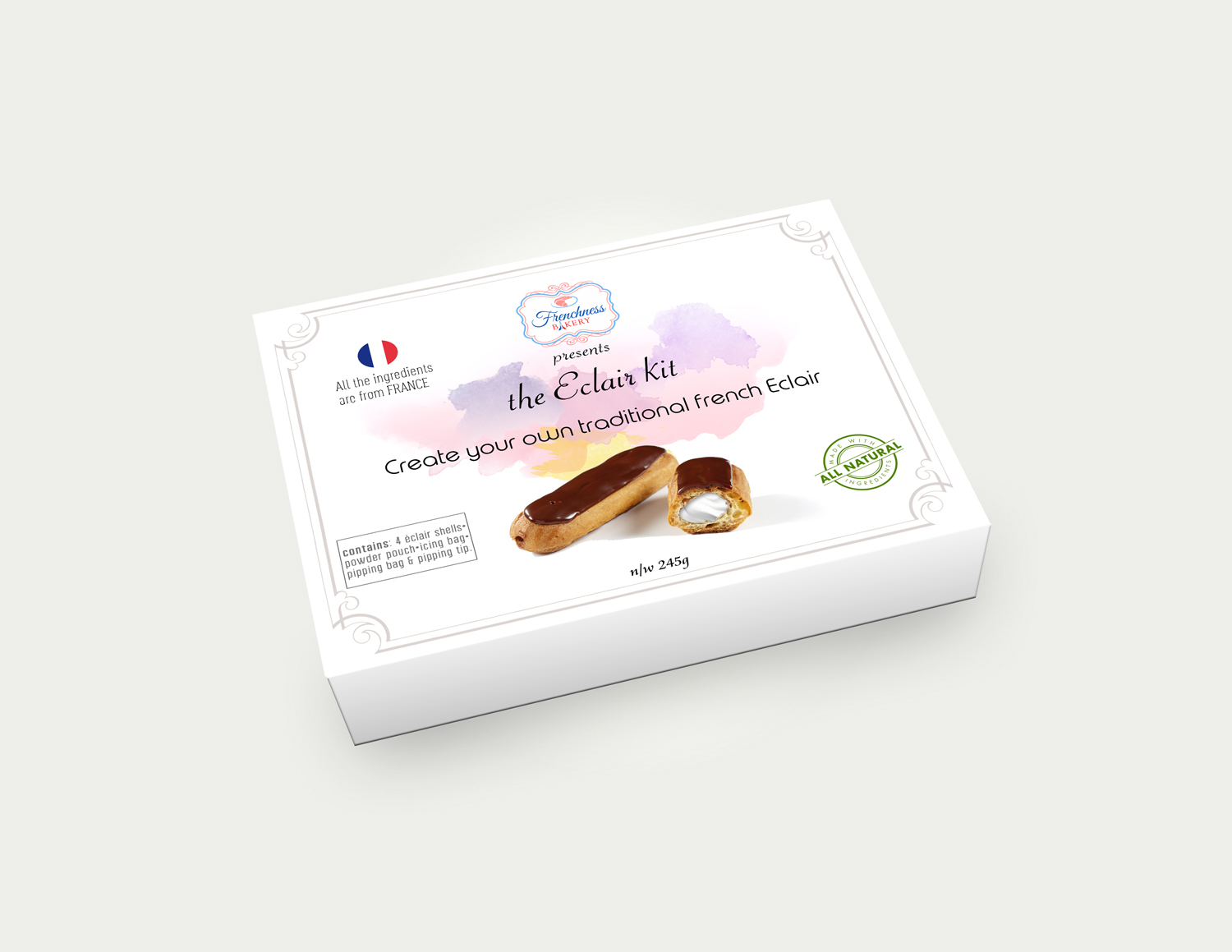 Packaging Design by tarokun for Frenchness, LLC | Design #15871932