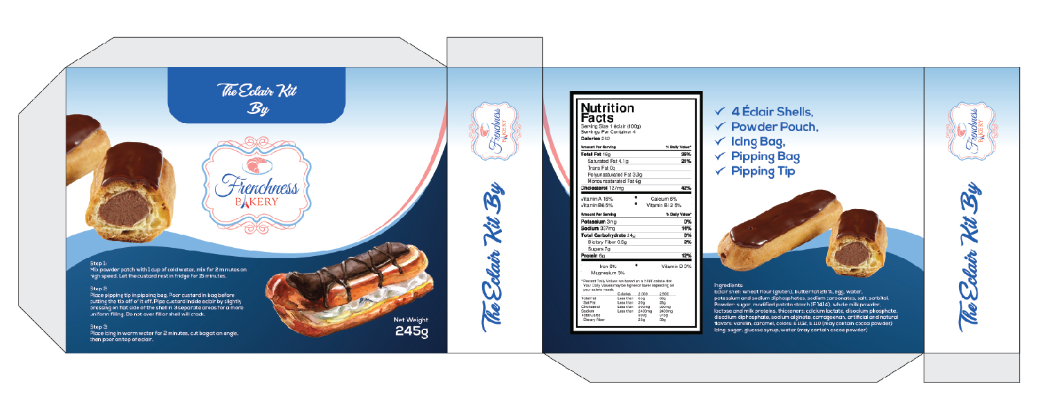 Packaging Design by Deziners Zone for Frenchness, LLC | Design #15899751