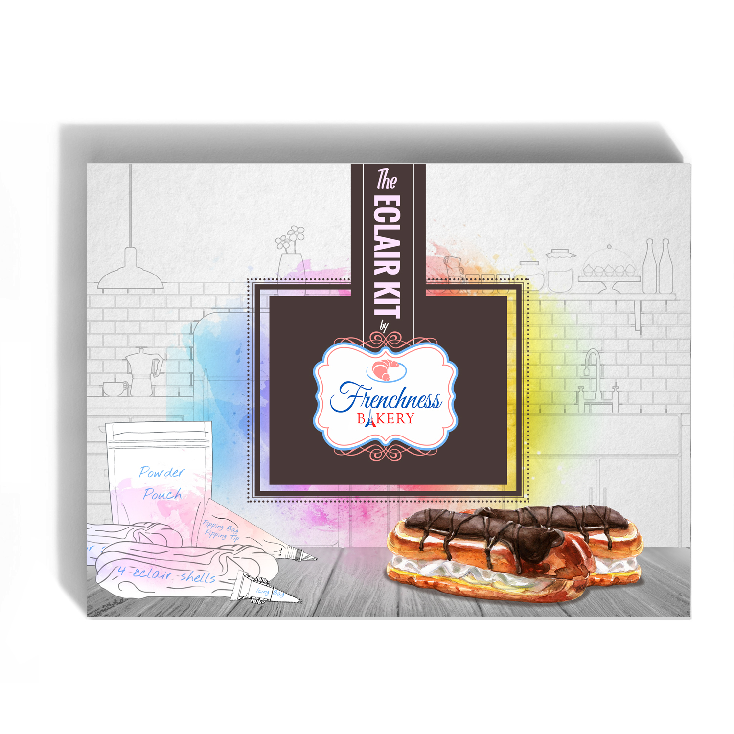 Packaging Design by SAI DESIGNS for Frenchness, LLC | Design #15887748